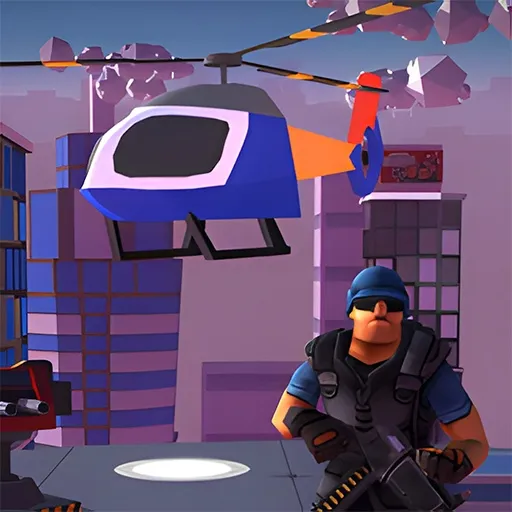 Death Copter shooter game on EaseGame