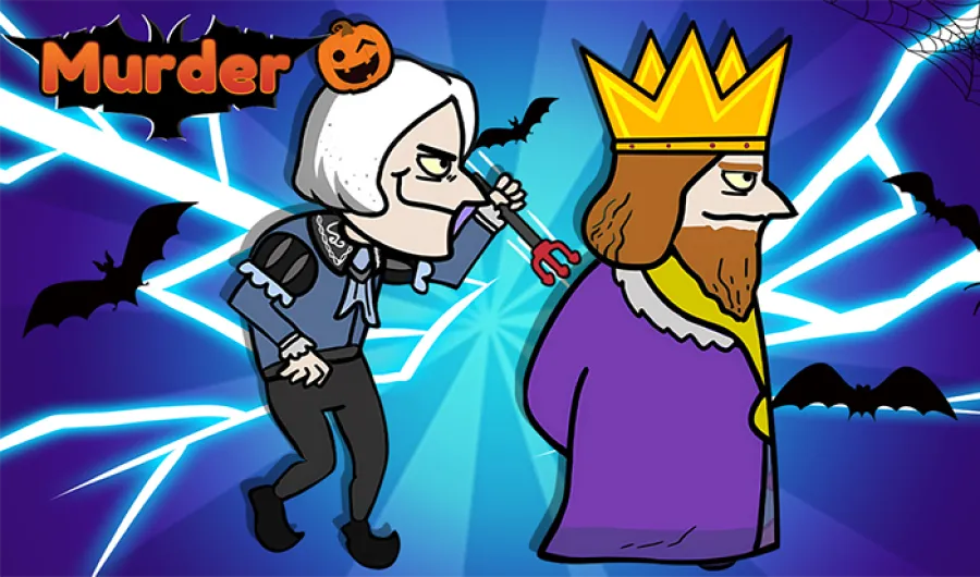Murder Halloween stealth game in a spooky royal palace