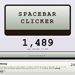 Space Bar Clicker Unblocked gameplay video
